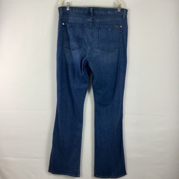 7 For All Mankind Kimmie Bootcut Jeans Size 34 - Picture 11 of 15